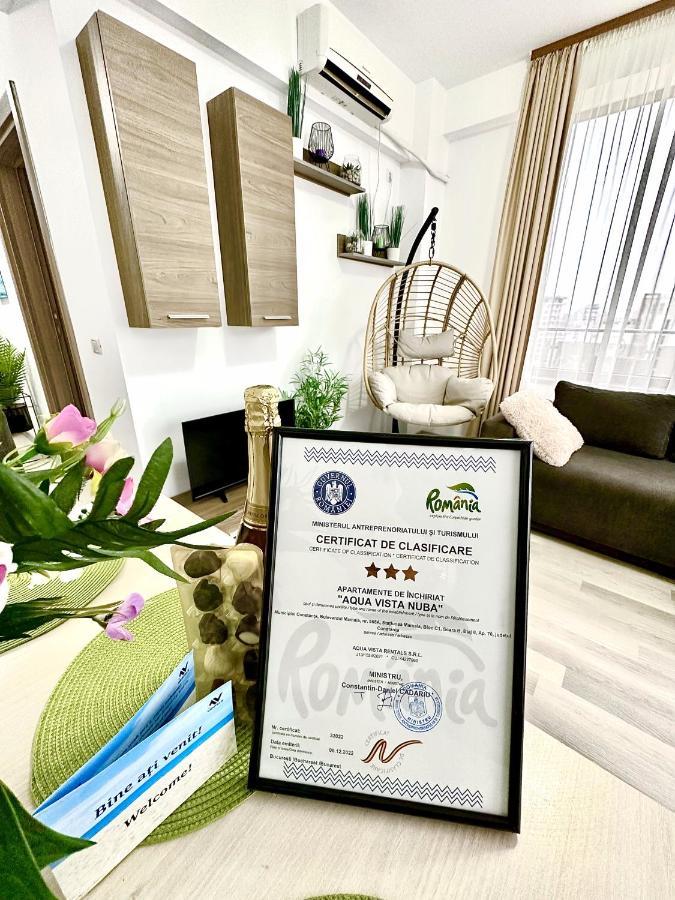 Aqua Vista Nuba - Vedere Top La Mare Si Lac - Apartament 2 Camere Summerland - Mamaia Kültér fotó
