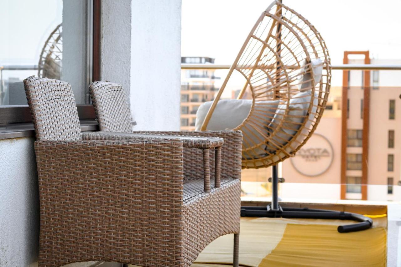 Aqua Vista Nuba - Vedere Top La Mare Si Lac - Apartament 2 Camere Summerland - Mamaia Kültér fotó